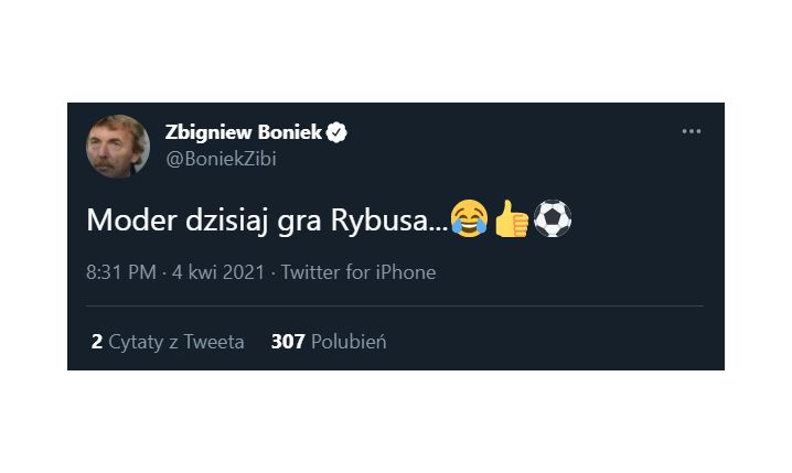 Tak Zbigniew Boniek podsumował grę Modera z Man United! :D